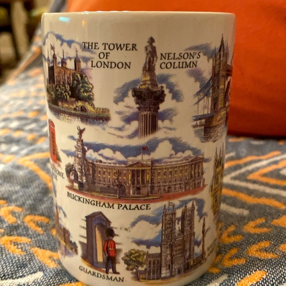 Mug-London England famous sites!  Perfect pictures. 2.75x4 inches tall. - Picture 3 of 10